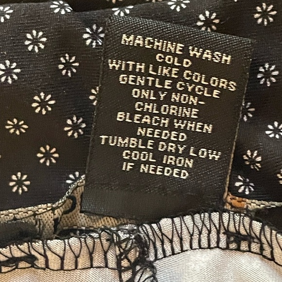 ROBERT LOUIS WOMEN'S Pull on PALAZZO PANTS sailor black white wide leg XL New - Picture 8 of 14